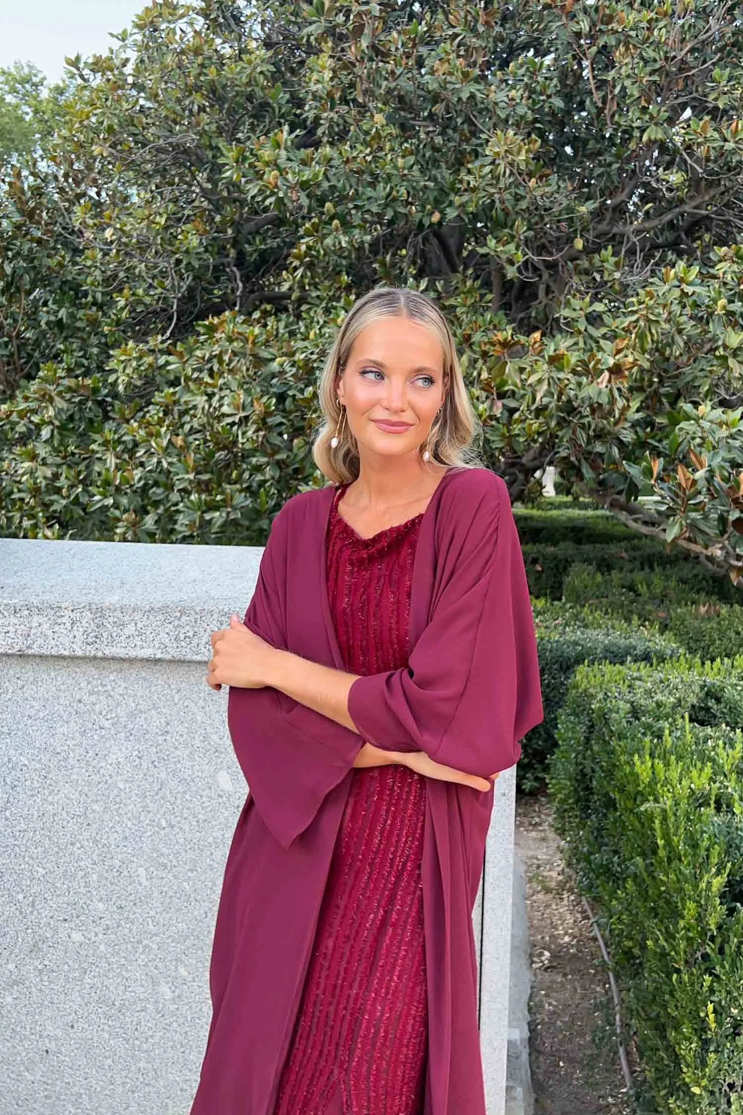 Kimono Saiko Burdeos sold by Lady Pipa