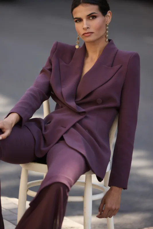 Blazer Ons Berenjena sold by Lady Pipa