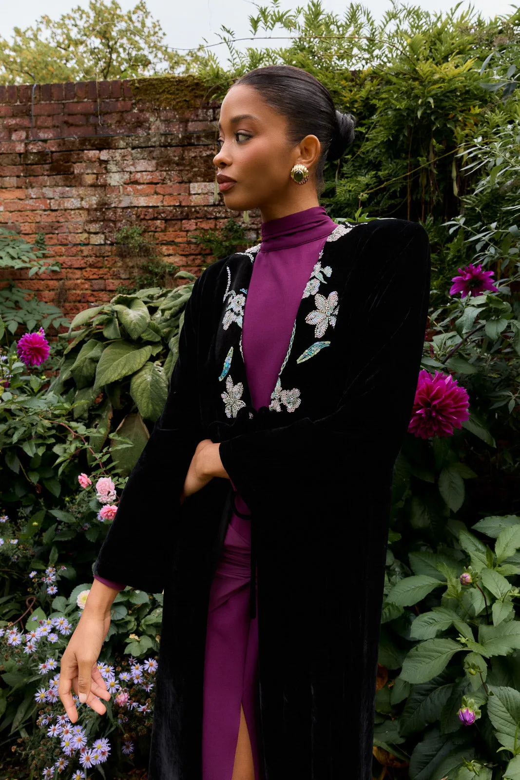 Kimono Corin Negro sold by Lady Pipa