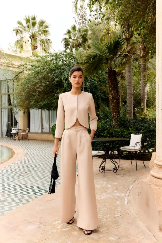 Pantalón Elliana Champán made by Lady Pipa