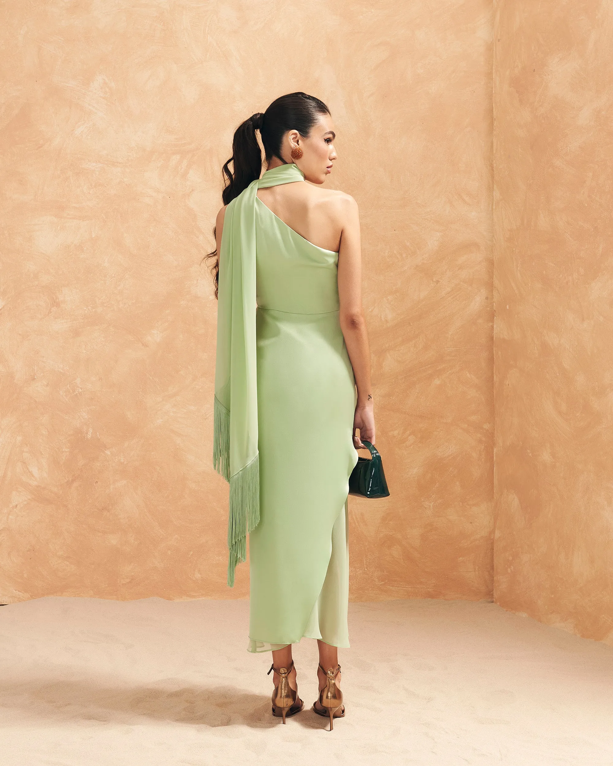 Vestido Casablanca Celadón sold by Lady Pipa product image thumbnail 5