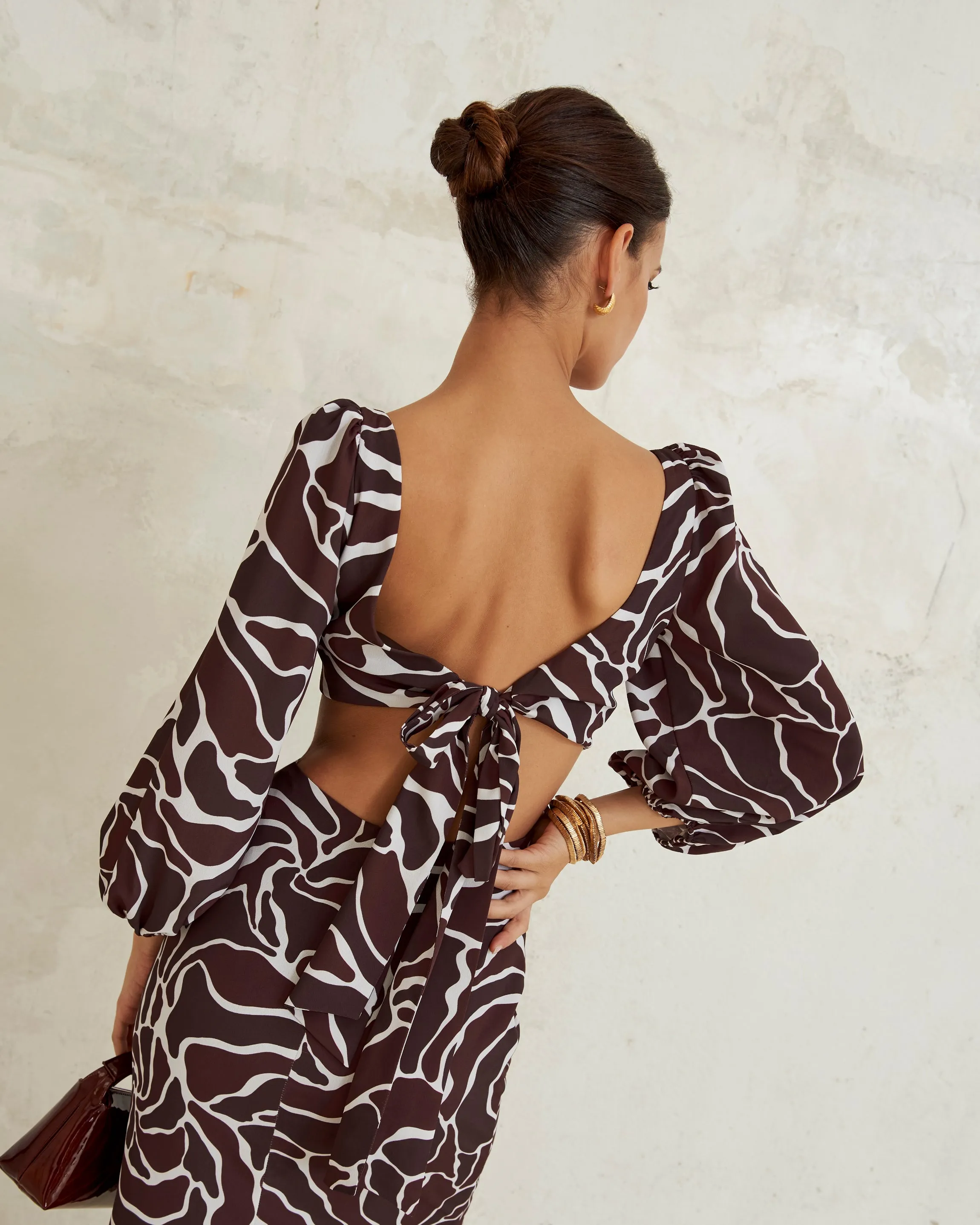 Vestido Edna Arrecife marrón sold by Lady Pipa