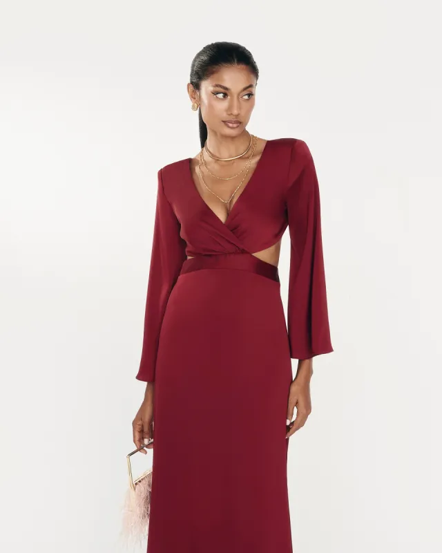 Vestido Majal Burdeos sold by Lady Pipa