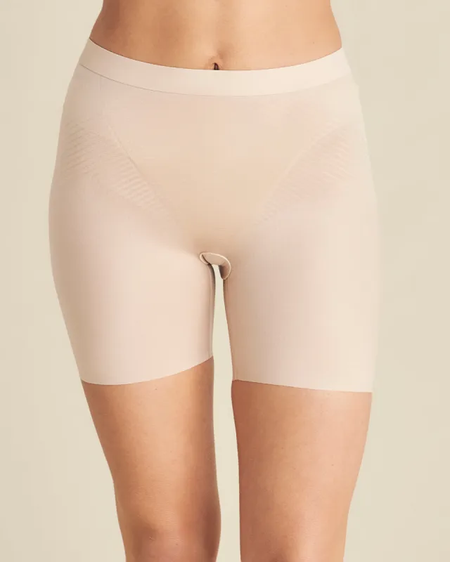 Pantalón reductor corto Beige de SPANX sold by Lady Pipa