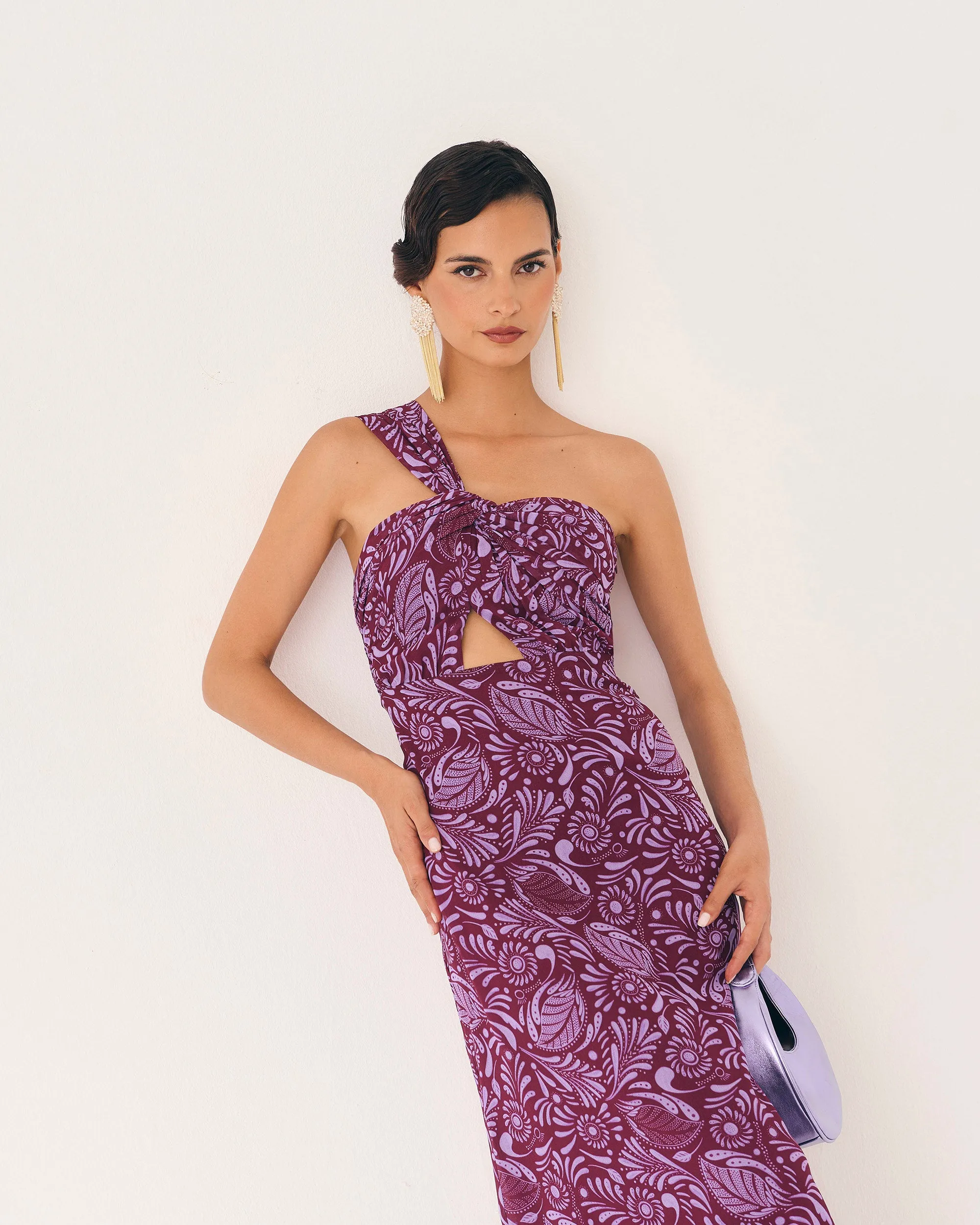 Vestido Mumbai Coyoacán borgoña sold by Lady Pipa