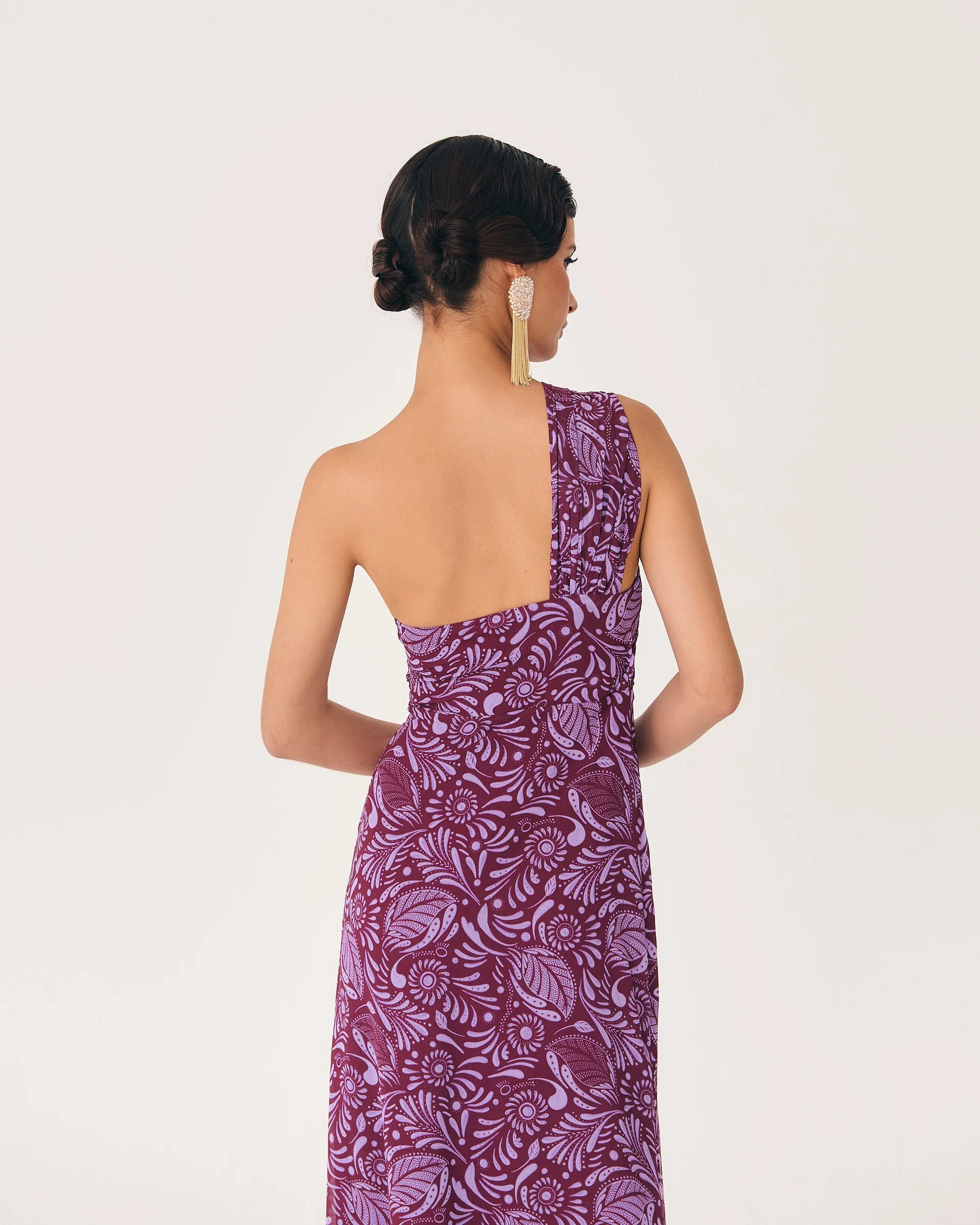 Vestido Mumbai Coyoacán borgoña sold by Lady Pipa product image thumbnail 5