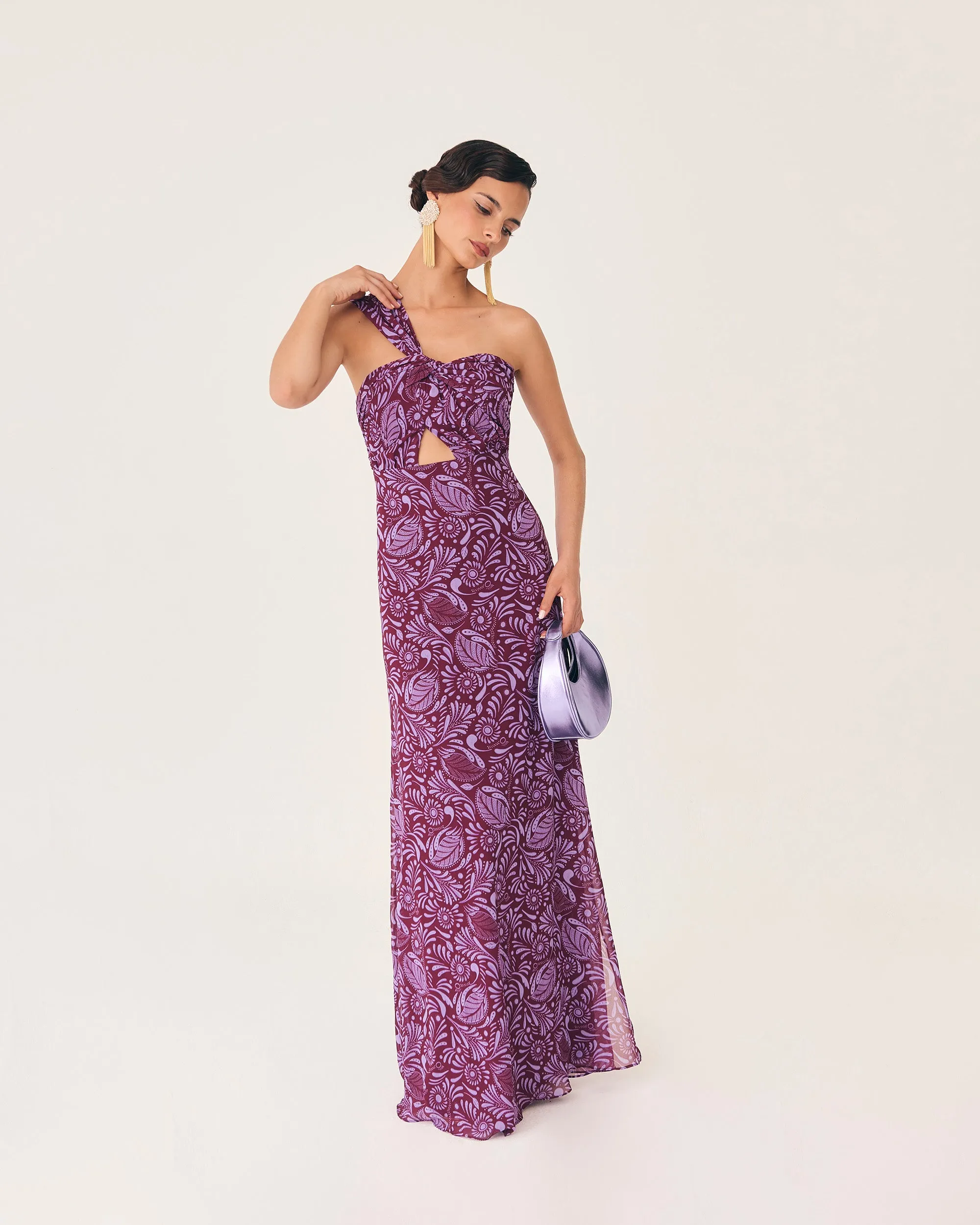 Vestido Mumbai Coyoacán borgoña sold by Lady Pipa product image thumbnail 4