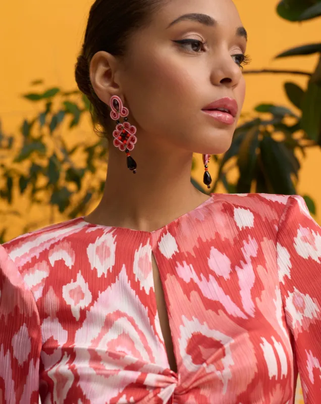 Pendientes Sunday Coral de Musula sold by Lady Pipa