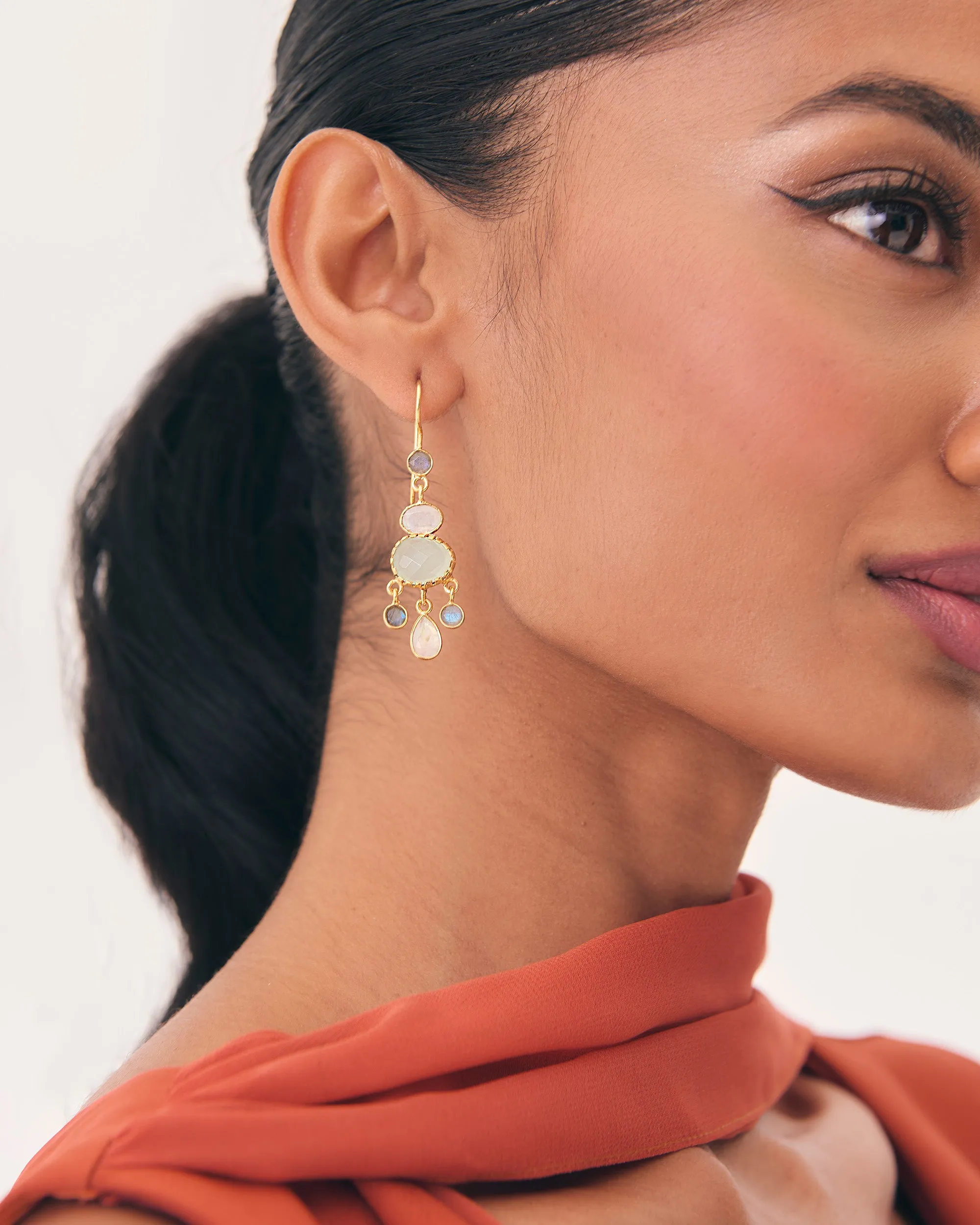 Pendientes Bangalore Azul sold by Lady Pipa product image thumbnail 2