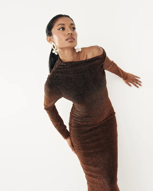 Vestido Sakai Cobre sold by Lady Pipa