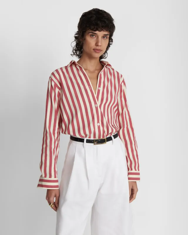 BUOY - Red Striped Shirt sold by Yaitte