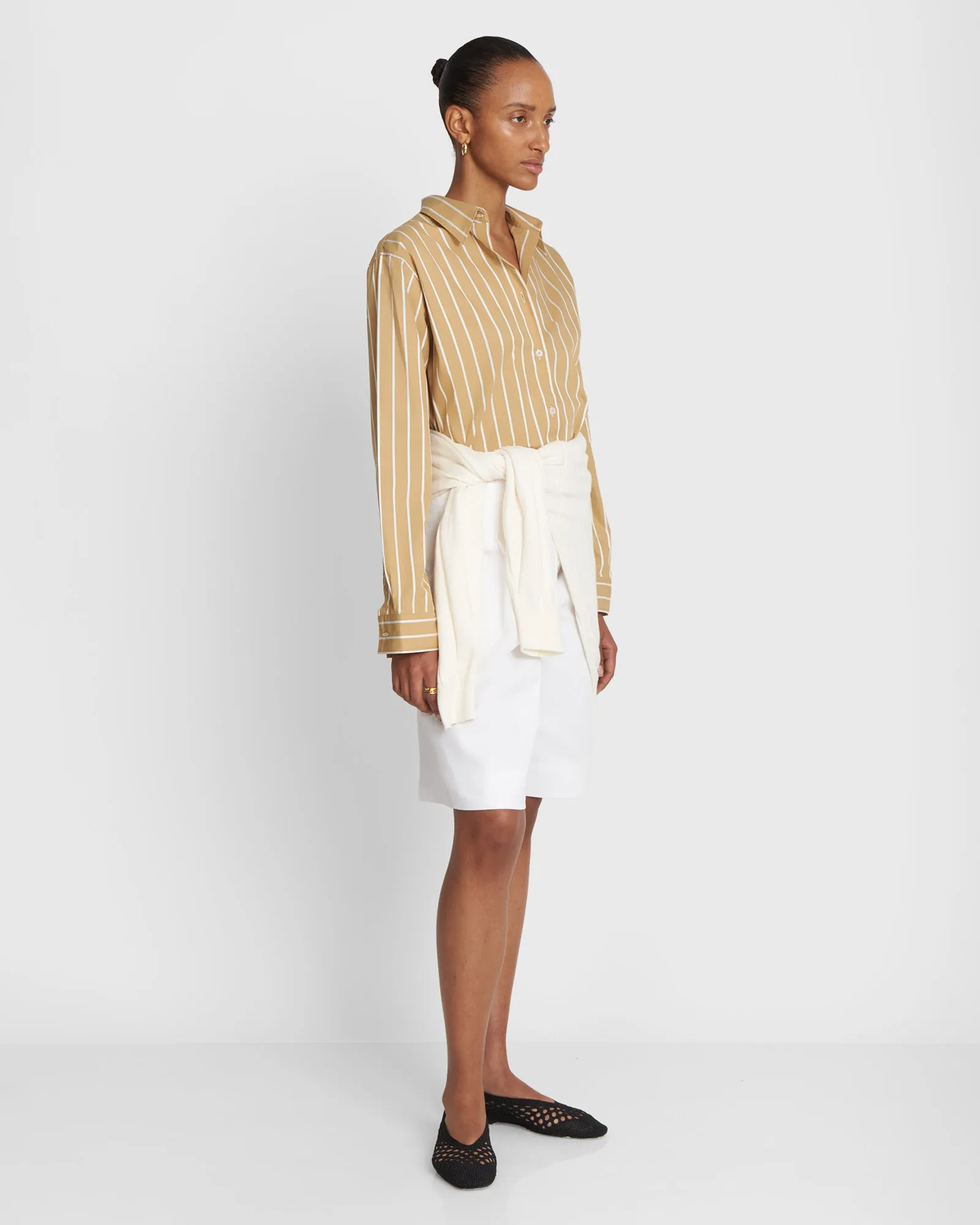 BUOY - Mustard Stripe Shirt sold by Yaitte product image thumbnail 2