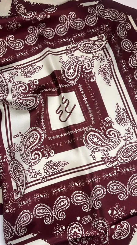 PAISLEY - Silk Scarf sold by Yaitte
