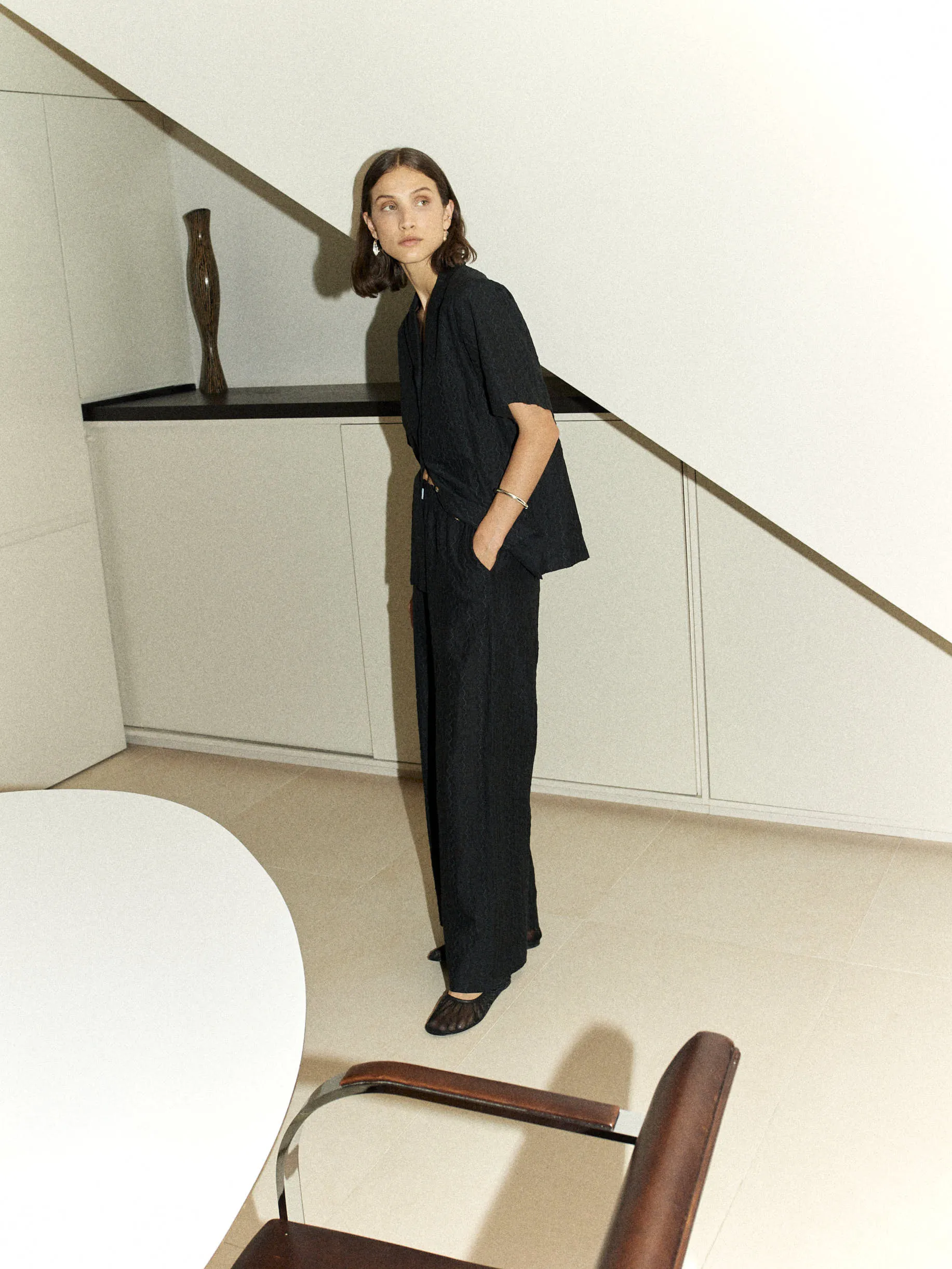 BONDI - Embroidered Black Trouser sold by Yaitte product image thumbnail 2