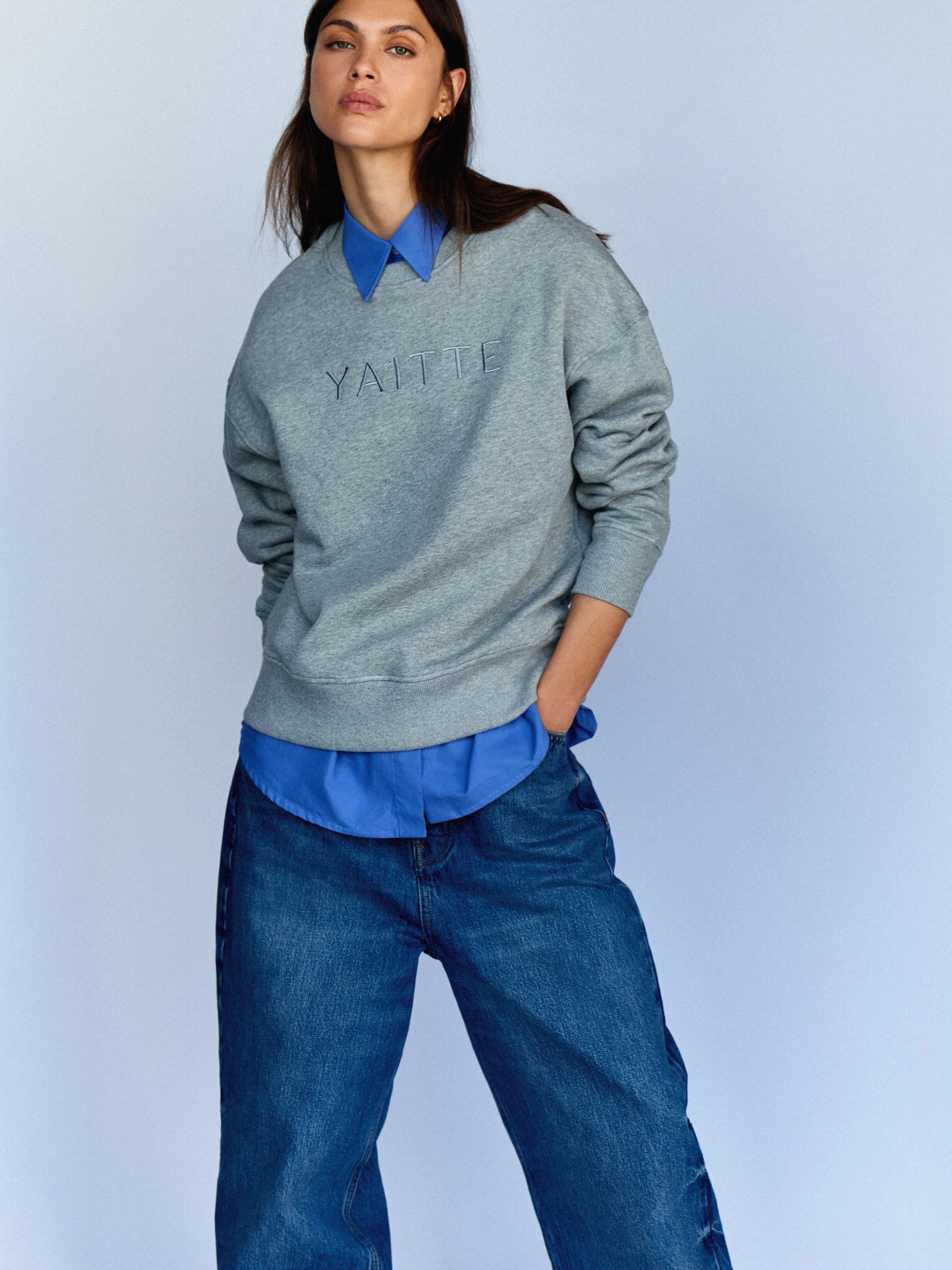 CAMPBELL - Embroidered Logo Sweater sold by Yaitte product image thumbnail 2