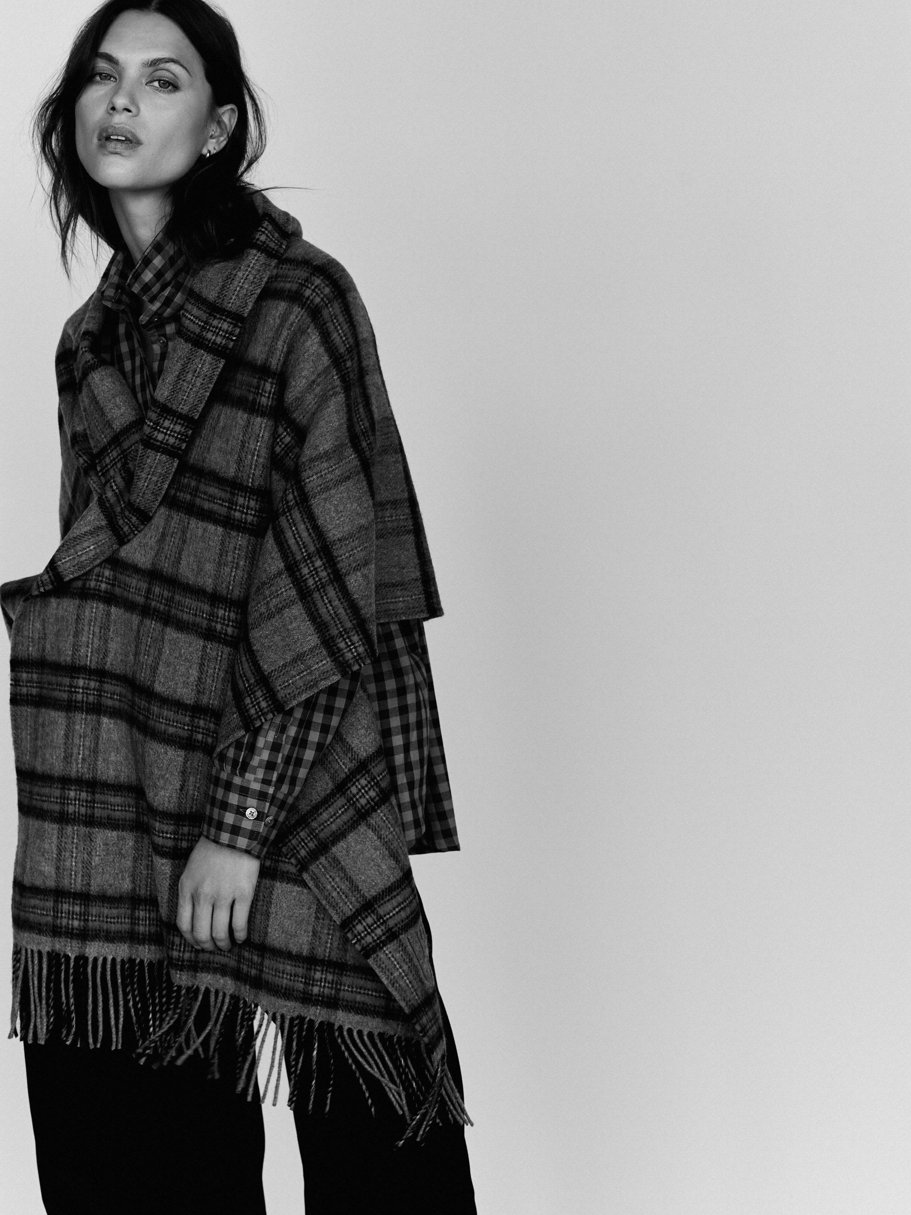 Large Bespoke BUTE Plaid Scarf sold by Yaitte product image thumbnail 2