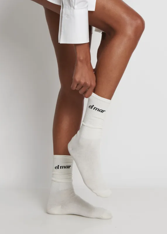 EL MAR - Ribbed Socks sold by Yaitte
