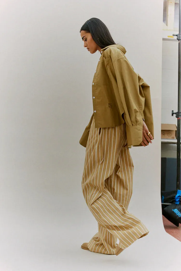 JANEIRO - Mustard Striped Trouser sold by Yaitte