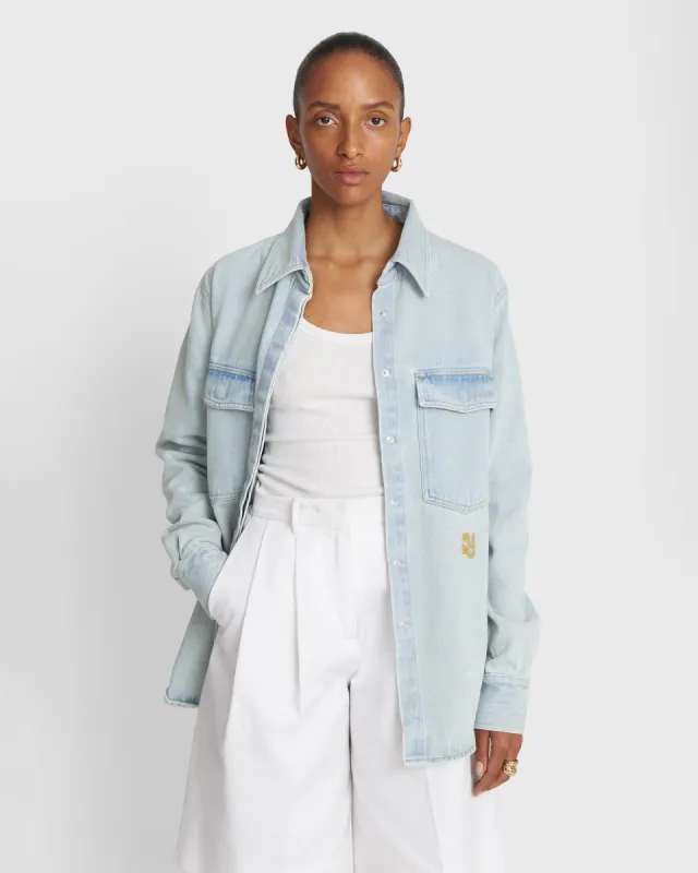 WESTERN - Blue Denim Shirt sold by Yaitte