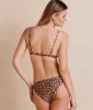 The Triangle Bikini Top - Leopard sold by Summersalt