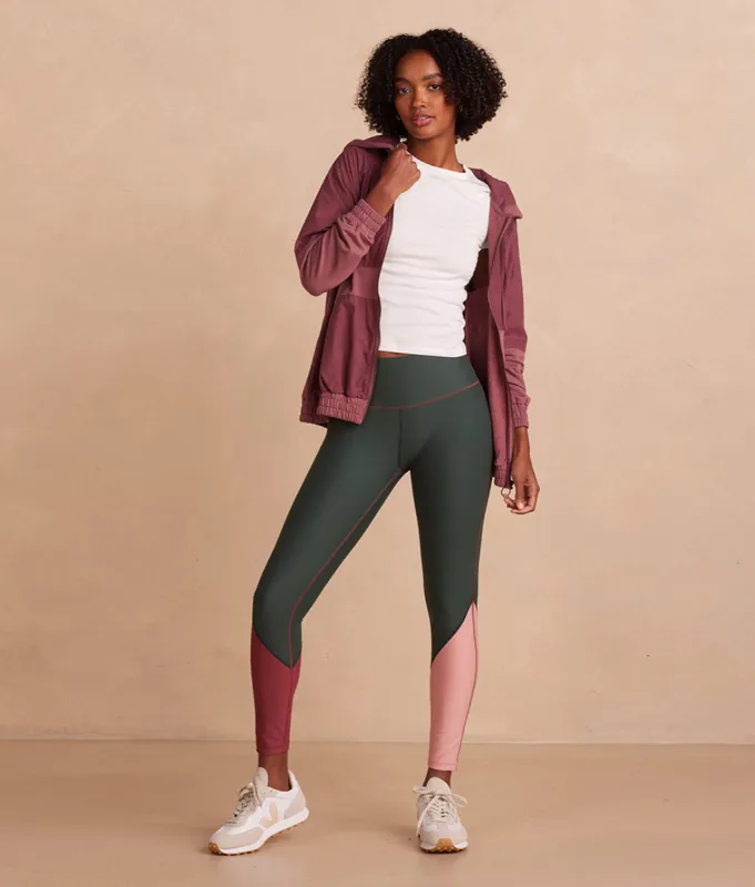 The Colorblock High-Rise Full-Length Leggings - Eden & Shell & Rosewood made by Summersalt