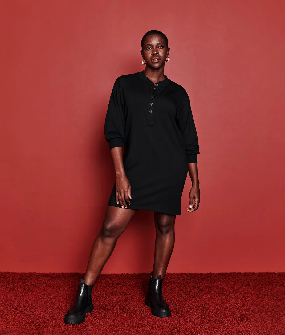 The Softest French Terry Henley Dress - Main sold by Summersalt product image thumbnail 3