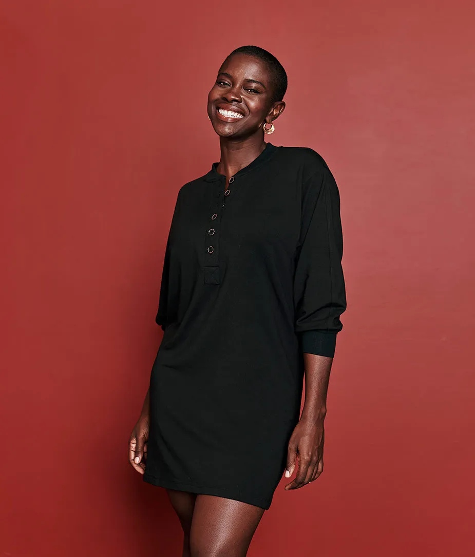 The Softest French Terry Henley Dress - Main sold by Summersalt product image thumbnail 2