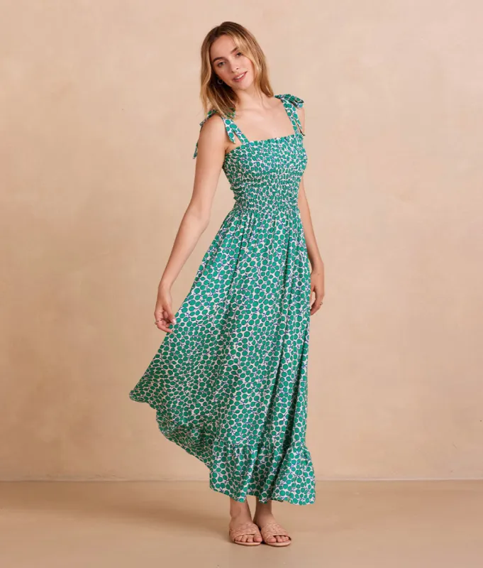 The Silky Luxe Smocked Maxi Dress - Main sold by Summersalt
