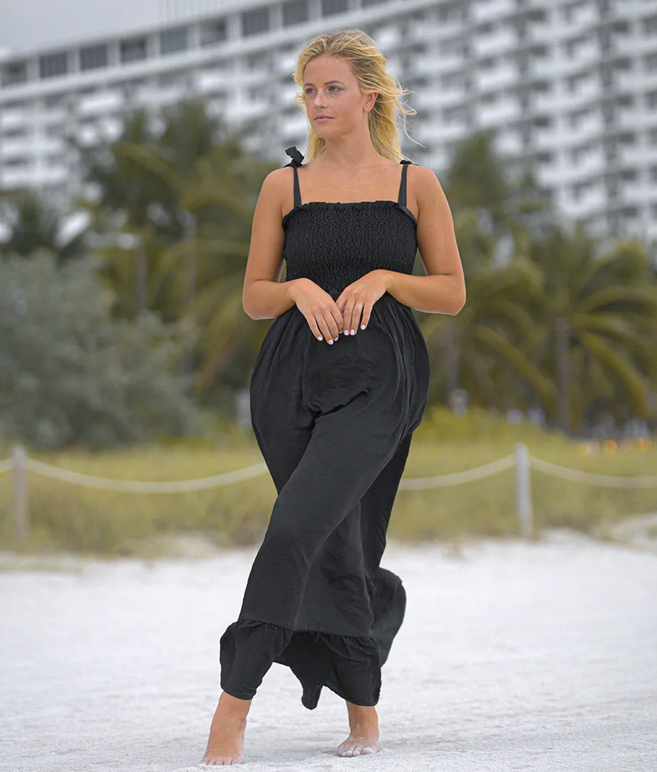 The Silky Luxe Smocked Maxi Dress - Main sold by Summersalt product image thumbnail 3