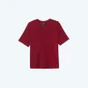 The Softest Tencel Short Sleeve Pocket T-Shirt - Pinot sold by Summersalt