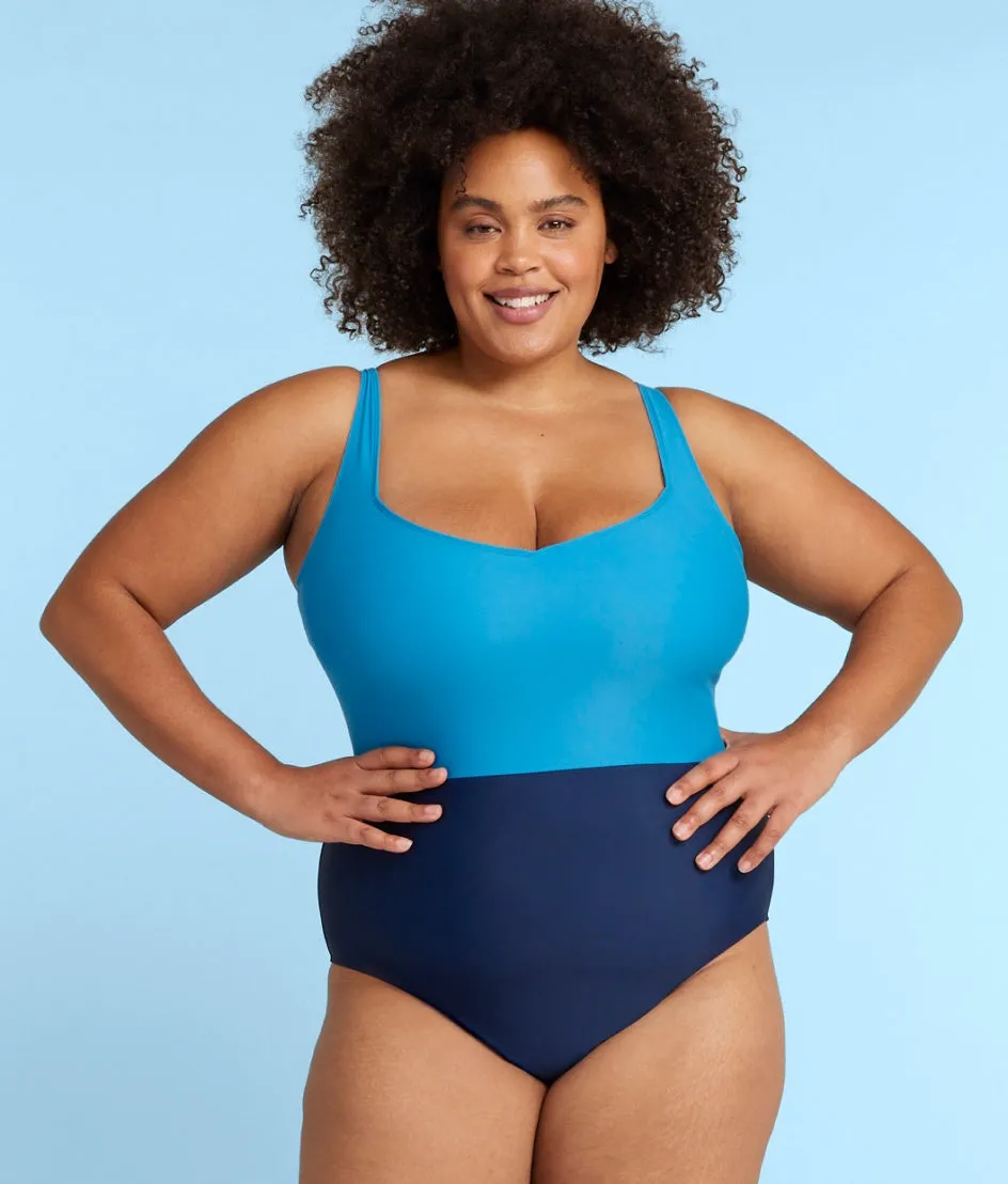 The Seascape Sweetheart One Piece - Calypso & Deep Sea sold by Summersalt product image thumbnail 4