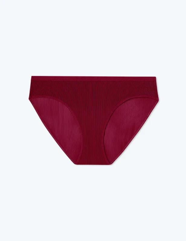 The Feel Free Bikini Underwear - Pinot sold by Summersalt