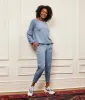 The Softest French Terry Tie-Waist Pant - Slate sold by Summersalt