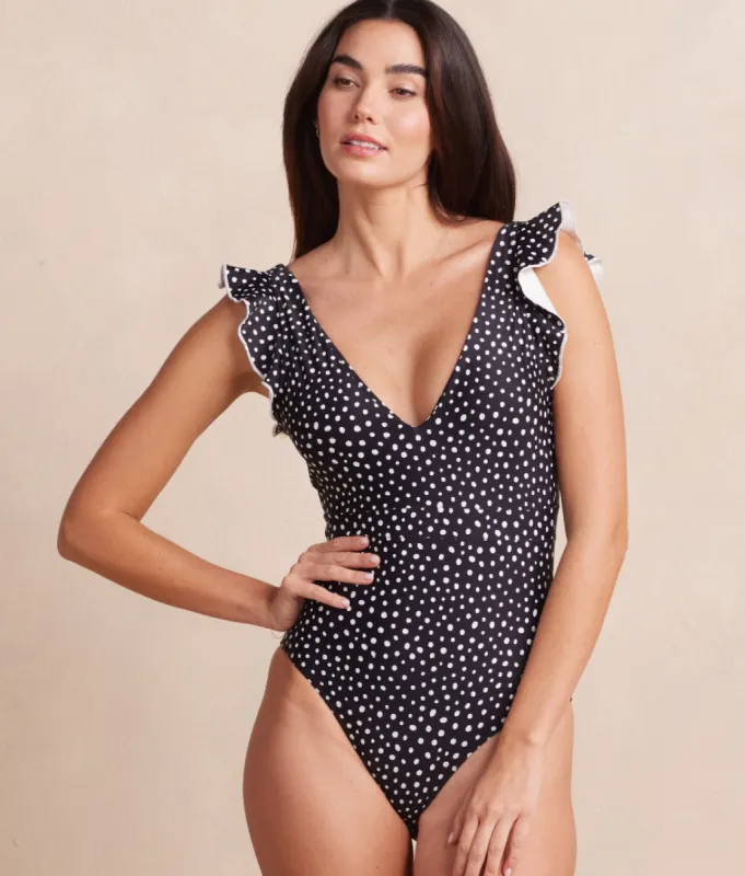The Ruffle Backflip - On the Dot sold by Summersalt