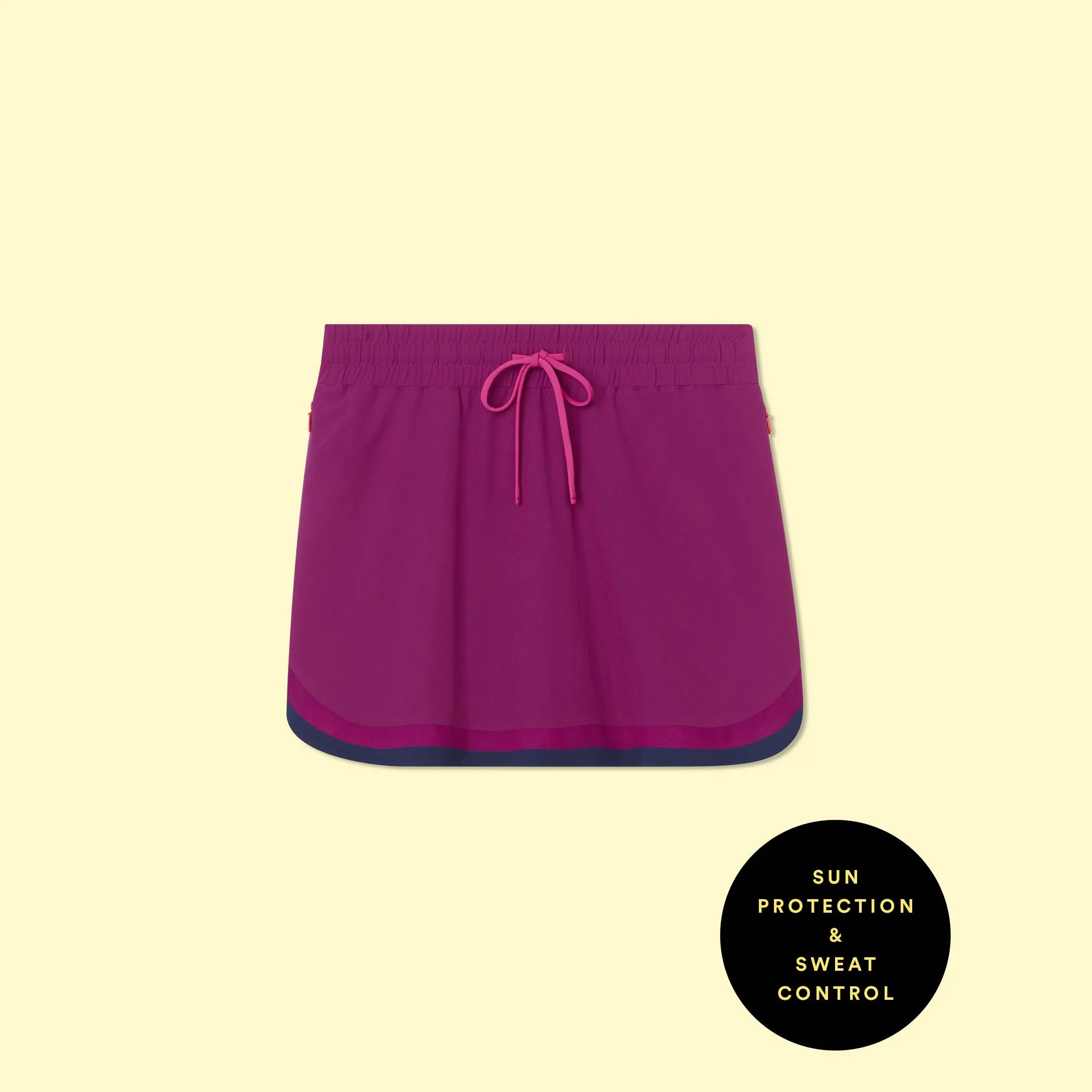 The Beyond the Lounge Chair Skirt - Orchid & Hibiscus & Atlantic sold by Summersalt product image thumbnail 3