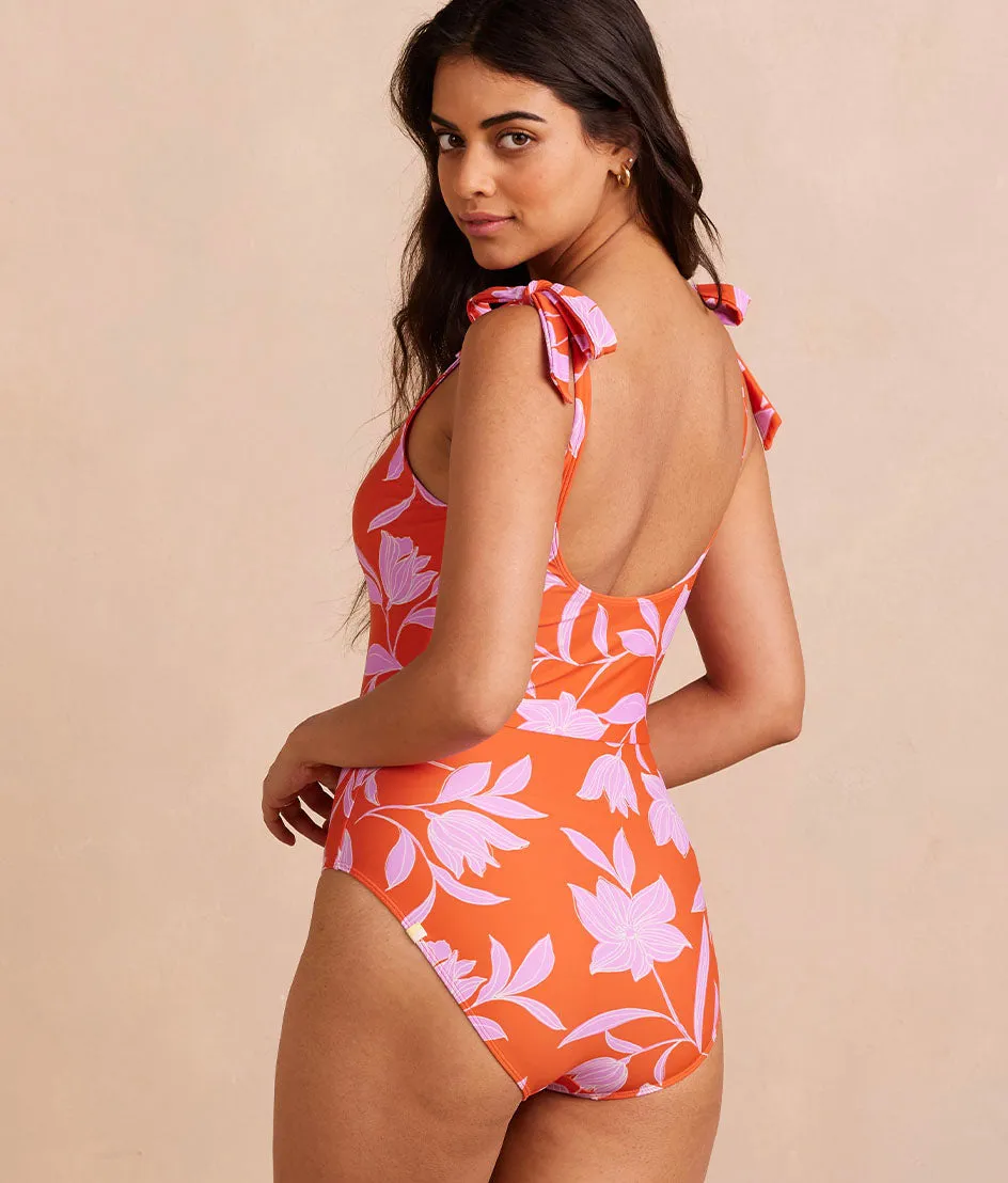 The Tie Backflip - Tiger Lily Sunset sold by Summersalt product image thumbnail 2