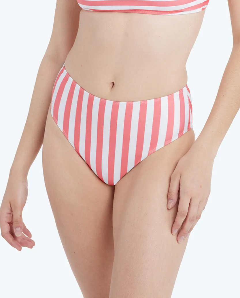 The High Leg High Rise - Nautical Stripe in Nantucket Red sold by Summersalt product image thumbnail 3
