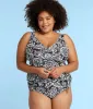 The High Leg High Rise Bottom - Batik in Sea Urchin & White Sand sold by Summersalt