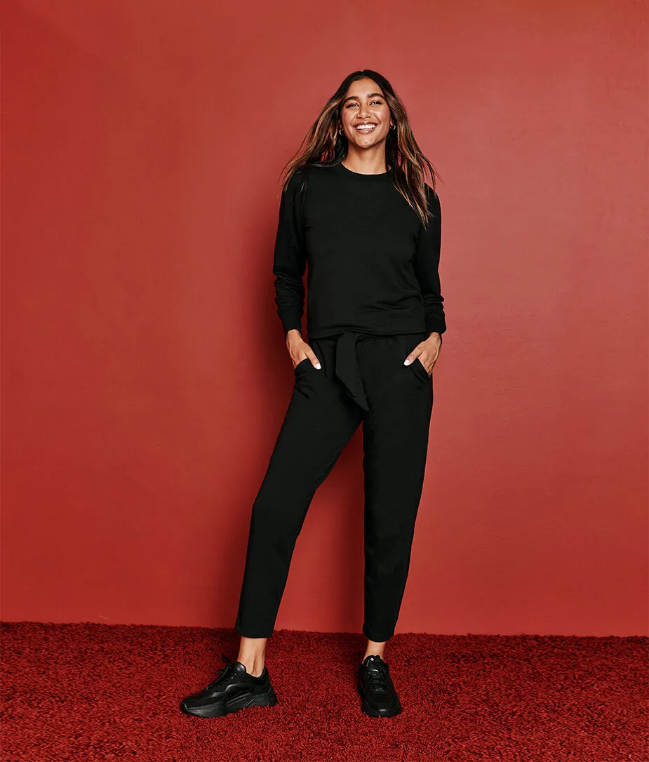 The Softest French Terry Puff Sleeve Pullover - Sea Urchin sold by Summersalt product image thumbnail 2