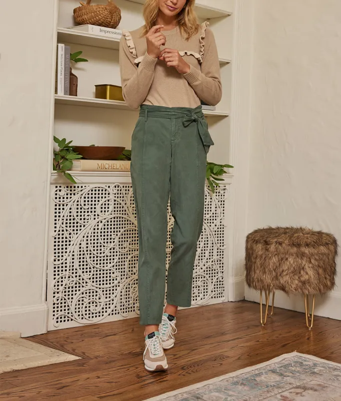 The Timeless Slim Tie-Waist Pant - Main sold by Summersalt