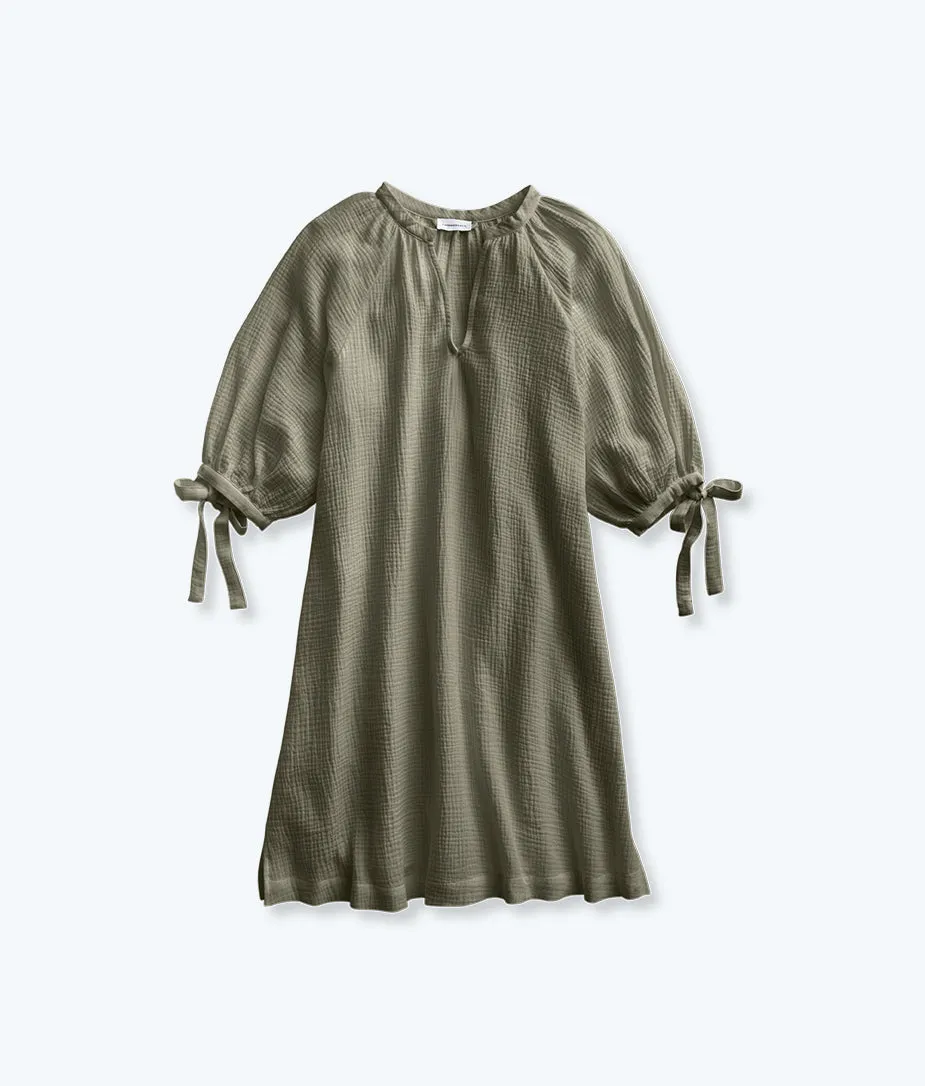 The Going Places Gauze Cover-Up Dress - Agave sold by Summersalt product image thumbnail 5