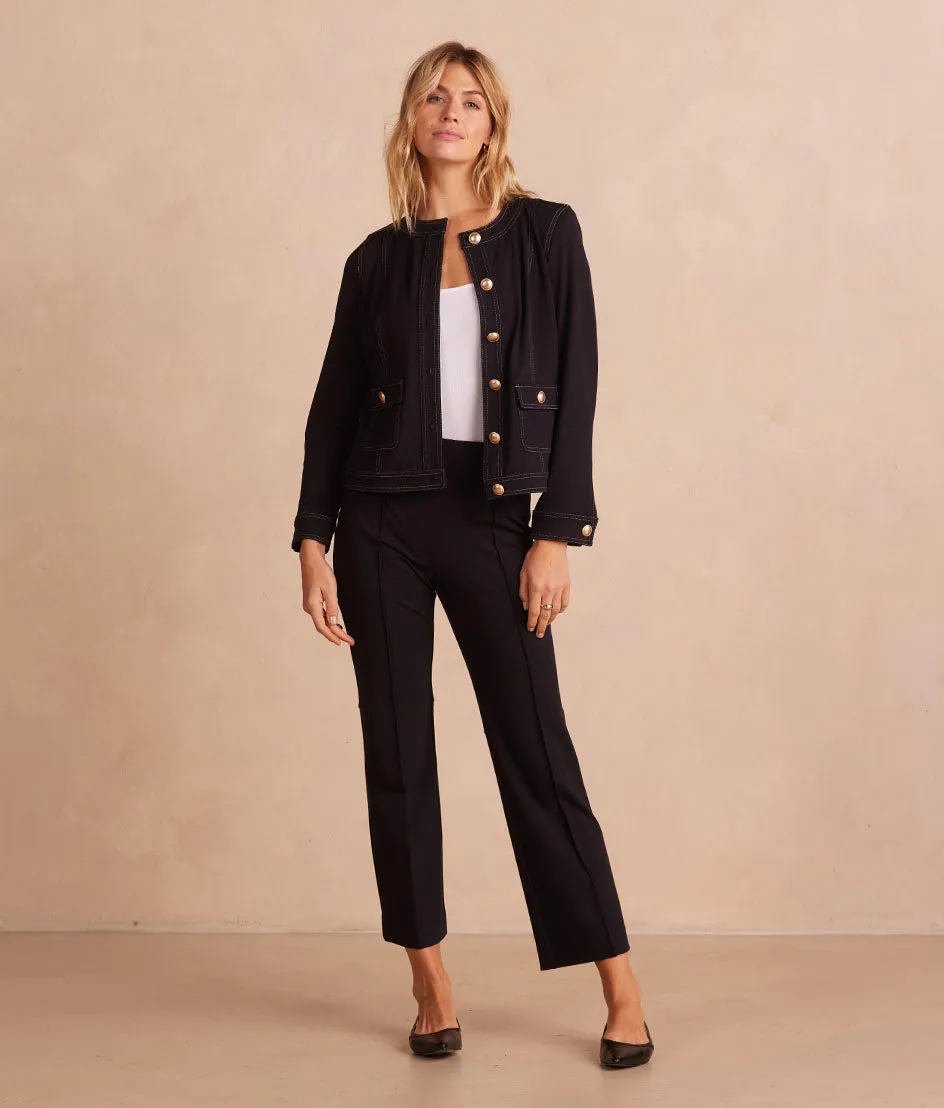 The Icon Ponte Jacket - Sea Urchin sold by Summersalt product image thumbnail 5