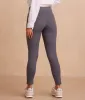 The Brushed High Rise Full Length Leggings - Smoke sold by Summersalt