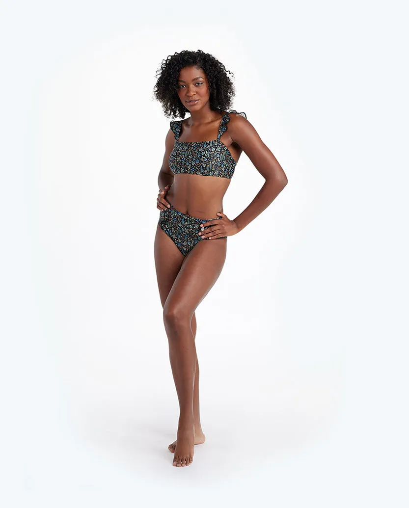 The Ruffle High Leg High Rise Bikini Bottom - Menagerie sold by Summersalt product image thumbnail 5