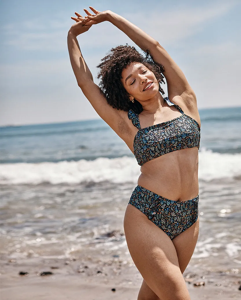 The Ruffle High Leg High Rise Bikini Bottom - Menagerie sold by Summersalt product image thumbnail 2