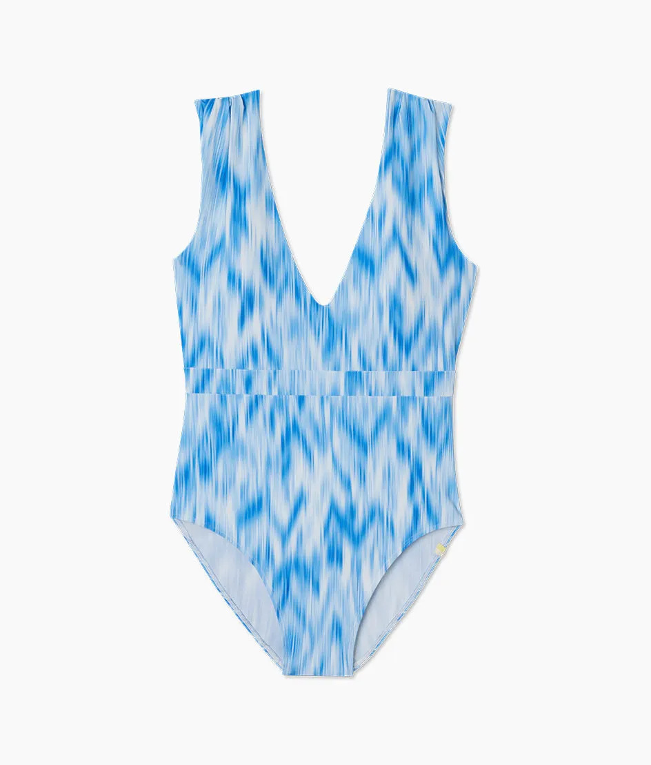 The Long Torso Ruched Backflip - Bali Breeze sold by Summersalt product image thumbnail 4