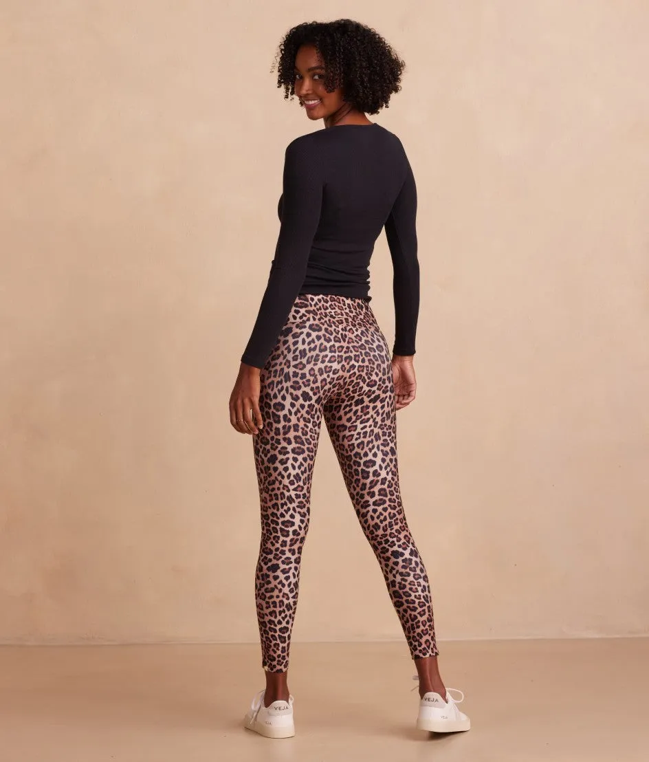 The Do-It-All High Rise 7/8 Leggings - Terracotta Leopard sold by Summersalt product image thumbnail 2