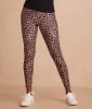 The Do-It-All High Rise 7/8 Leggings - Terracotta Leopard sold by Summersalt