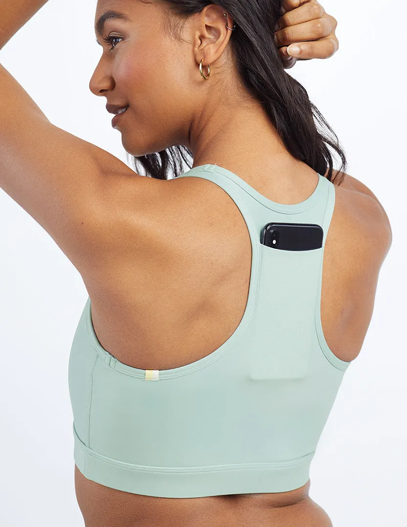 The Midi Sports Bra - Sage sold by Summersalt product image thumbnail 5