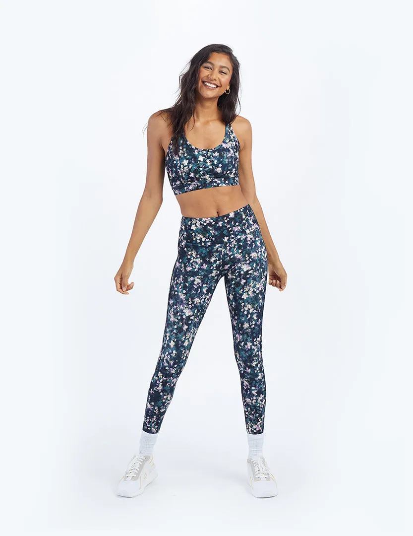 The Do-It-All High Rise Full Length Leggings - Painted Floral sold by Summersalt